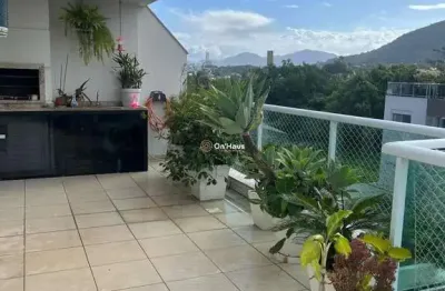 Cobertura com 2 quartos para alugar na rua ana luiza vieira, 115, campeche, florianópolis por r$ 8.999