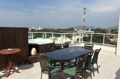 Cobertura com 2 quartos à venda na rua da capela, 179, campeche, florianópolis por r$ 2.250.000