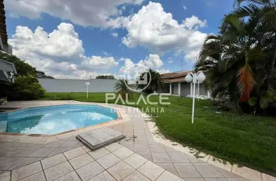 Casa em condomínio fechado com 3 quartos para alugar no jardim caxambu, piracicaba , 974 m2 por r$ 6.500