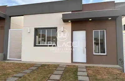 Casa em condomínio fechado com 3 quartos à venda na cidade judiciária, piracicaba , 68 m2 por r$ 330.000