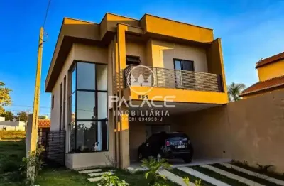 Casa em condomínio fechado com 3 quartos à venda no horto ( tupi ), piracicaba , 237 m2 por r$ 900.000