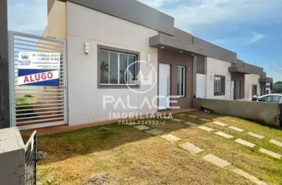 Casa em condomínio fechado para alugar na cidade judiciária, piracicaba , 61 m2 por r$ 1.900