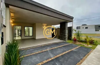 Casa nova a venda no condomínio bosque dos manacás com 3 quartos