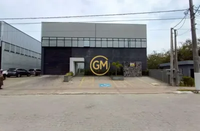 Aluga se galpão com 1000m² em condominio fechado em jacarei sp facil acesso a dutra