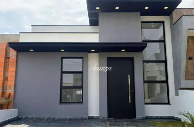Casa em condomínio fechado com 3 quartos à venda na endereço não informado, jardim residencial villagio ipanema i, sorocaba, 105 m2 por r$ 740.000