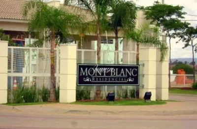 Terreno em condomínio fechado à venda na endereço não informado, jardim residencial mont blanc, sorocaba por r$ 540.000