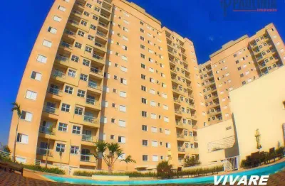 Apartamento com 2 dormitórios à venda, 56 m² por r$ 420.000,00 - vivare club residence - paulínia/sp
