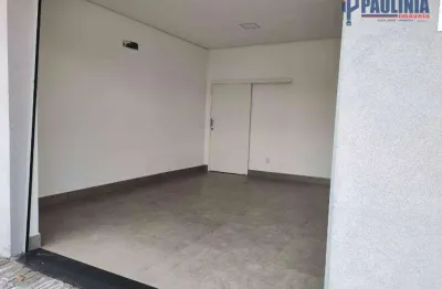 Salão para alugar, 42 m² por r$ 2.200,00/mês - vila bressani - paulínia/sp