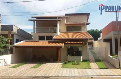 Sobrado com 4 dormitórios à venda, 319 m² por r$ 1.300.000 - condomínio alto da boa vista - paulínia/sp
