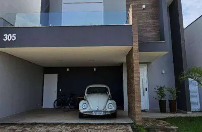 Sobrado com 3 dormitórios à venda, 203 m² por r$ 1.750.000,00 - residencial club portinari - paulínia/sp