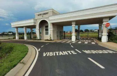 Terreno à venda, 332 m² por r$ 449.990,00 - condomínio royal garden - paulínia/sp