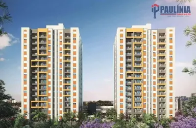 Apartamento com 2 dormitórios à venda, 60 m² por r$ 535.000 - città di modena - paulínia/sp