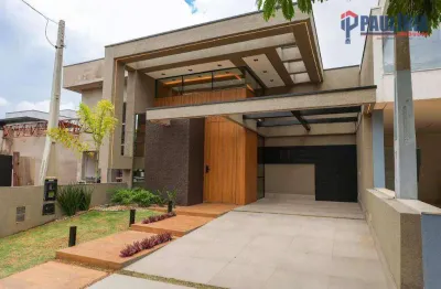 Casa com 3 dormitórios à venda, 140 m² por r$ 1.200.000 - condomínio residencial terras da estância - ala do bosque - paulínia/sp