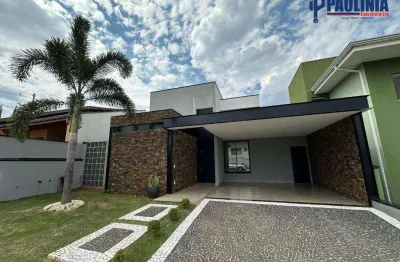 Casa com 3 dormitórios à venda, 210 m² por r$ 1.350.000,00 - condomínio terras do fontanário - paulínia/sp