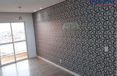 Apartamento com 2 dormitórios à venda, 60 m² por r$ 410.000,00 - vivare club residence - paulínia/sp