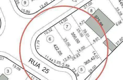 Terreno à venda, 350 m² por r$ 503.000,00 - condomínio acácias - paulínia/sp