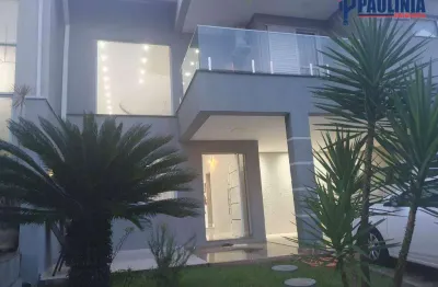 Sobrado com 4 dormitórios à venda, 236 m² por r$ 1.890.000,00 - condomínio campos do conde 1 - paulínia/sp