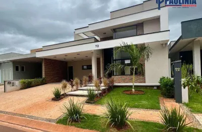 Casa com 3 dormitórios à venda, 183 m² por r$ 1.715.000,00 - residencial royal garden - paulínia/sp
