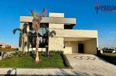 Casa com 3 dormitórios à venda, 208 m² por r$ 2.100.000 - santorini residencial club - paulínia/sp
