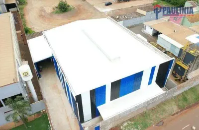 Galpão para alugar, 750 m² por r$ 19.400,00/mês - betel - paulínia/sp