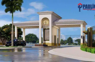 Terreno à venda, 200 m² por r$ 280.000 - condomínio terras da fazenda - paulínia/sp