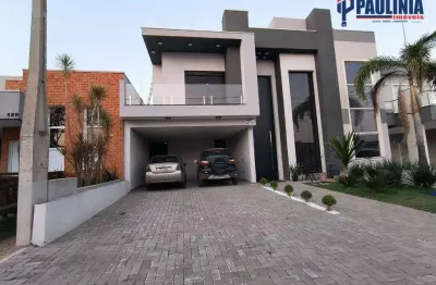 Sobrado com 3 dormitórios à venda, 256 m² por r$ 1.400.000 - condomínio campos do conde 2 - paulínia/sp