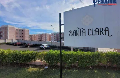 Apartamento com 2 dormitórios para alugar, 55 m² por r$ 2.900,00/mês - residencial santa clara - paulínia/sp