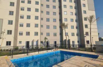 Apartamento com 2 dormitórios para alugar, 44 m² por r$ 1.985/mês - residencial for life park premium - paulínia/sp
