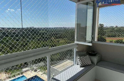 Apartamento com 3 quartos  à venda, 80 m² por r$ 589.000 - balneario tropical - paulínia/sp