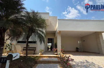 Casa com 3 dormitórios à venda, 263 m² por r$ 1.800.000,00 - condomínio athenas - paulínia/sp