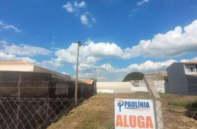 Terreno para alugar, 600 m² por r$ 2.500,00/mês - vila bressani - paulínia/sp