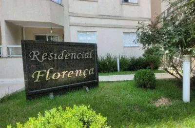 Apartamento com 3 dormitórios para alugar, 70 m² por r$ 3.380/mês - residencial florença - paulínia/sp