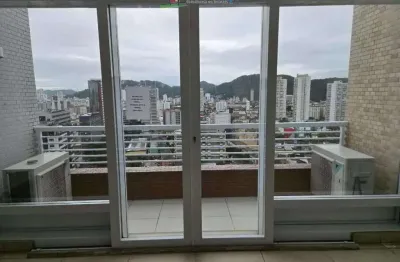 Conjunto comercial com 1 quarto, vila mathias, santos - r$ 530 mil, cod: 13019