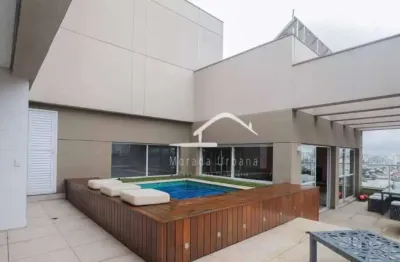 Cobertura duplex 311 m² à venda no condomínio vanguarda – lapa – 3 suítes e piscina privativa