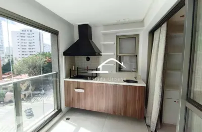 Apartamento 70m² para alugar na Vila Madalena – 2 suítes, ar-condicionado, armários planejados e 1 vaga