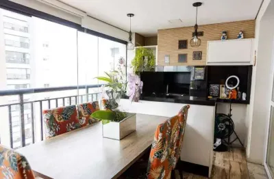 Apartamento para venda em santo andré, campestre, 2 dormitórios, 2 suítes, 4 banheiros, 2 vagas