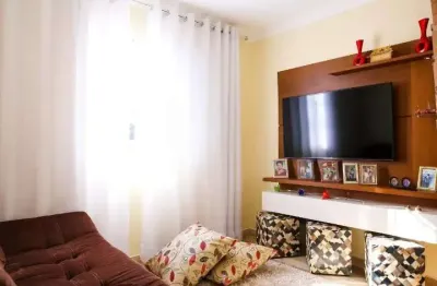 Apartamento para venda em santo andré, jardim ipanema, 2 dormitórios, 1 banheiro, 1 vaga
