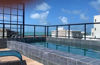 Flat com 1 quarto à venda na Rua Fernando Luiz Henriques dos Santos, 2578, Jardim Oceania, João Pessoa