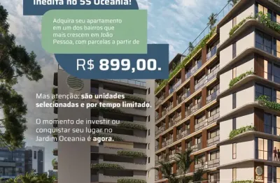 Apartamento com 1 quarto à venda na Rua Lindolfo José Correia das Neves, 158, Jardim Oceania, João Pessoa