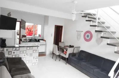 Casa em condomínio fechado com 2 quartos à venda no Florida Mirim, Mongaguá 