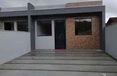 Casa com 2 quartos à venda na rua santo amaro da purificacão, 394, parque guarani, joinville por r$ 370.000
