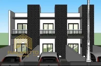 Casa com 2 quartos à venda na otto albano ganzemuller, 1, vila nova, joinville por r$ 409.900