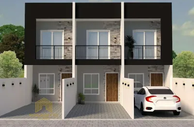 Casa em condomínio fechado com 2 quartos à venda na antidio paulo gesser, 346, joão costa, joinville por r$ 329.990