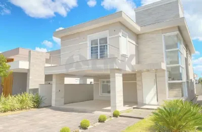 Casa alto padrão 4 quartos 3 suítes e 4 vagas à venda no condomínio alphaville gravataí bairro são vicente