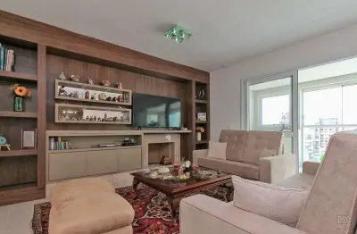 Apartamento alto padrão 3 dormitórios com 3 vagas de garagem à venda no bairro bela vista em porto alegre