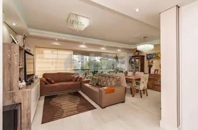 Apartamento semimobiliado com 3 quartos à venda no bairro passo da areia em porto alegre