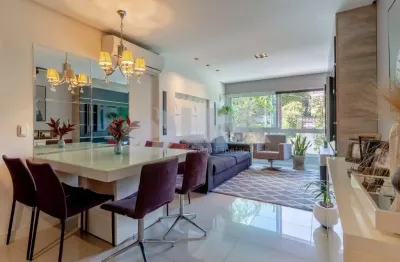 Apartamento mobiliado de 2 quartos com 2 vagas à venda no bairro chácara das pedras em porto alegre