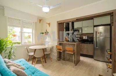 Apartamento mobiliado de 2 quartos com 1 vaga à venda no bairro cavalhada em porto alegre
