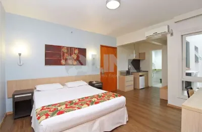 Apartamento 1 dormitório estilo flat mobiliado à venda no bairro centro histórico em porto alegre