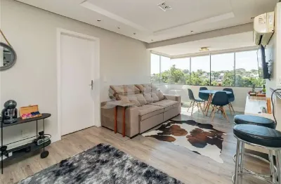 Apartamento de 1 quarto com 1 vaga à venda no bairro chácara das pedras em porto alegre